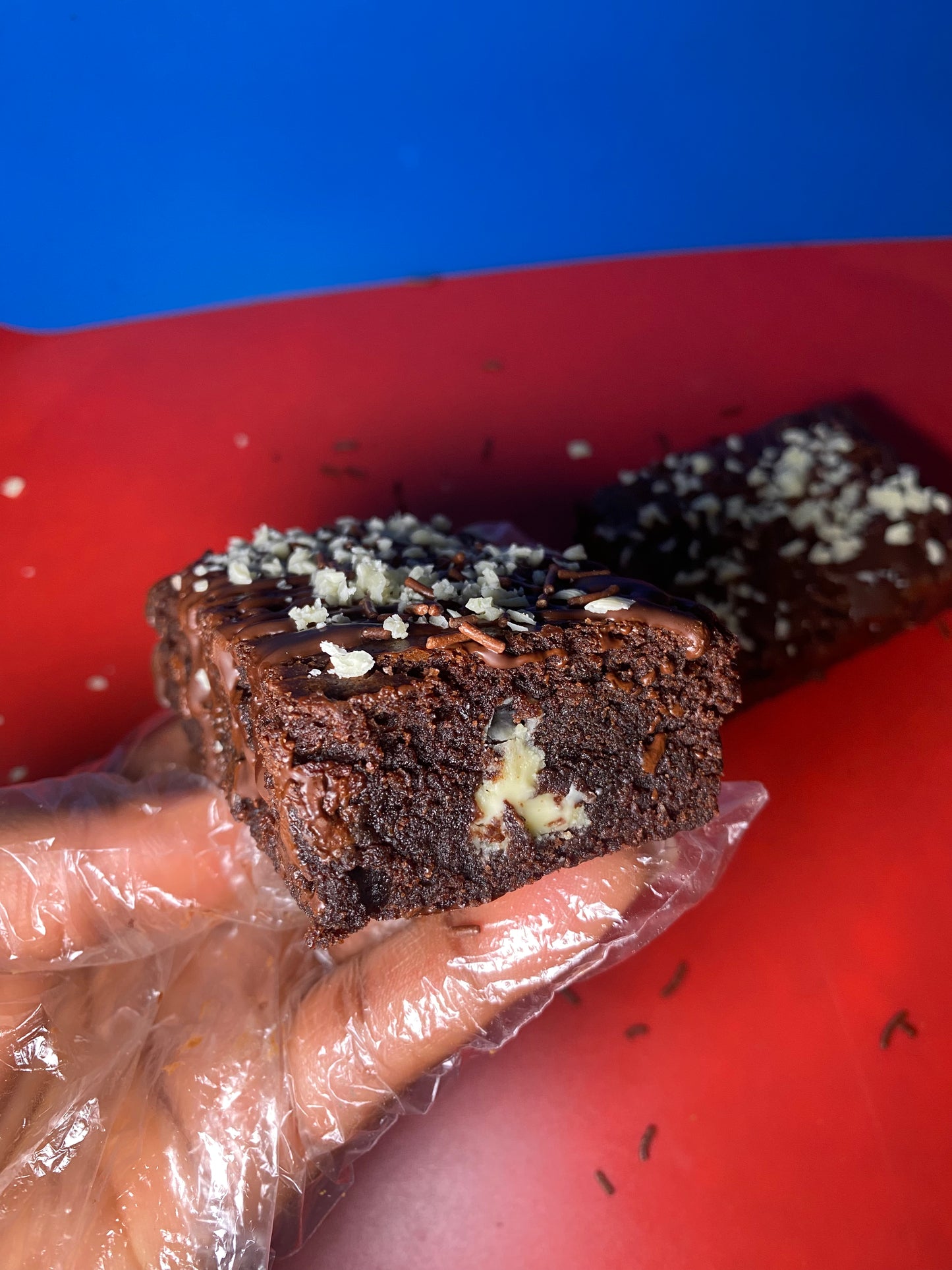 Triple Chocolate Brownies
