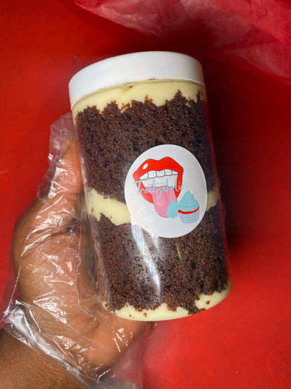 Chocolate & Oreo Cake Jar