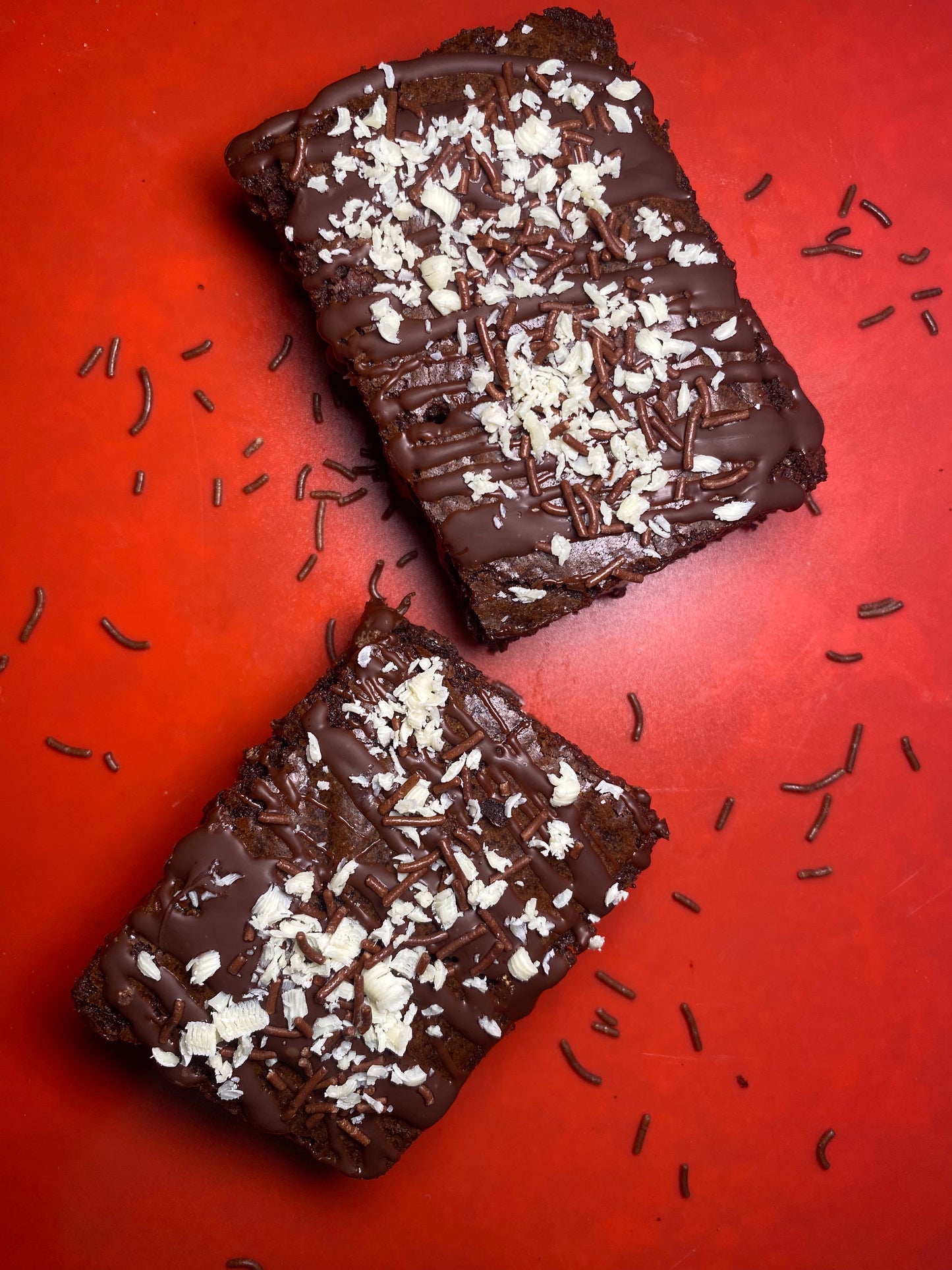 Triple Chocolate Brownies