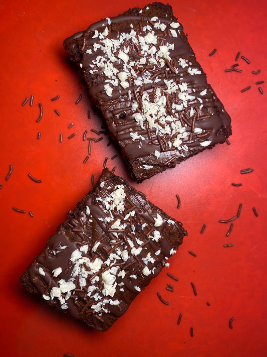 Triple Chocolate Brownies