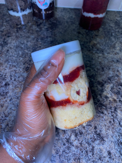 Victoria Sponge Cake Jar