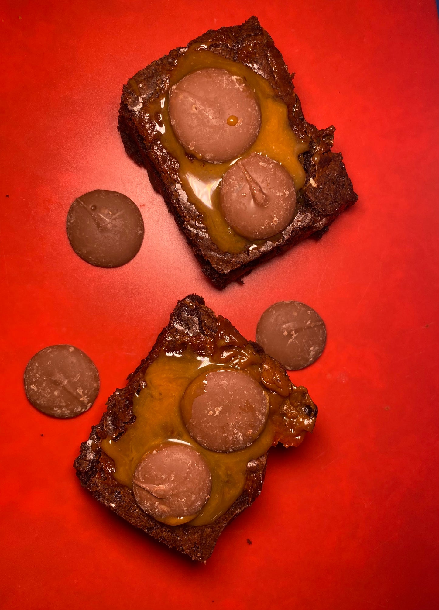 Salted Caramel Brownies