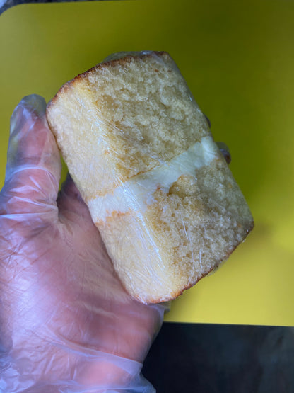 Vanilla Cake Slice (2 Slices)