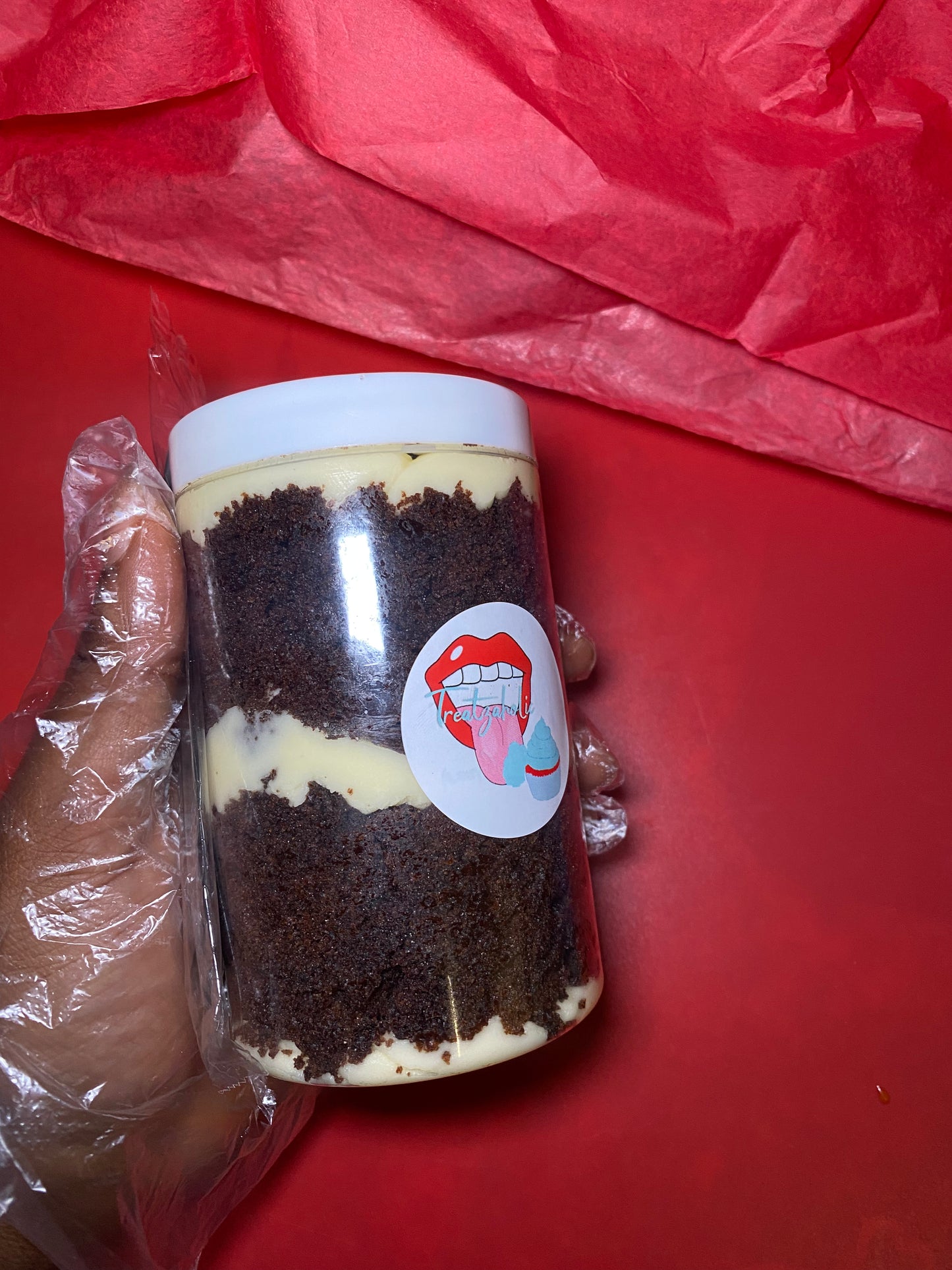 Chocolate & Oreo Cake Jar