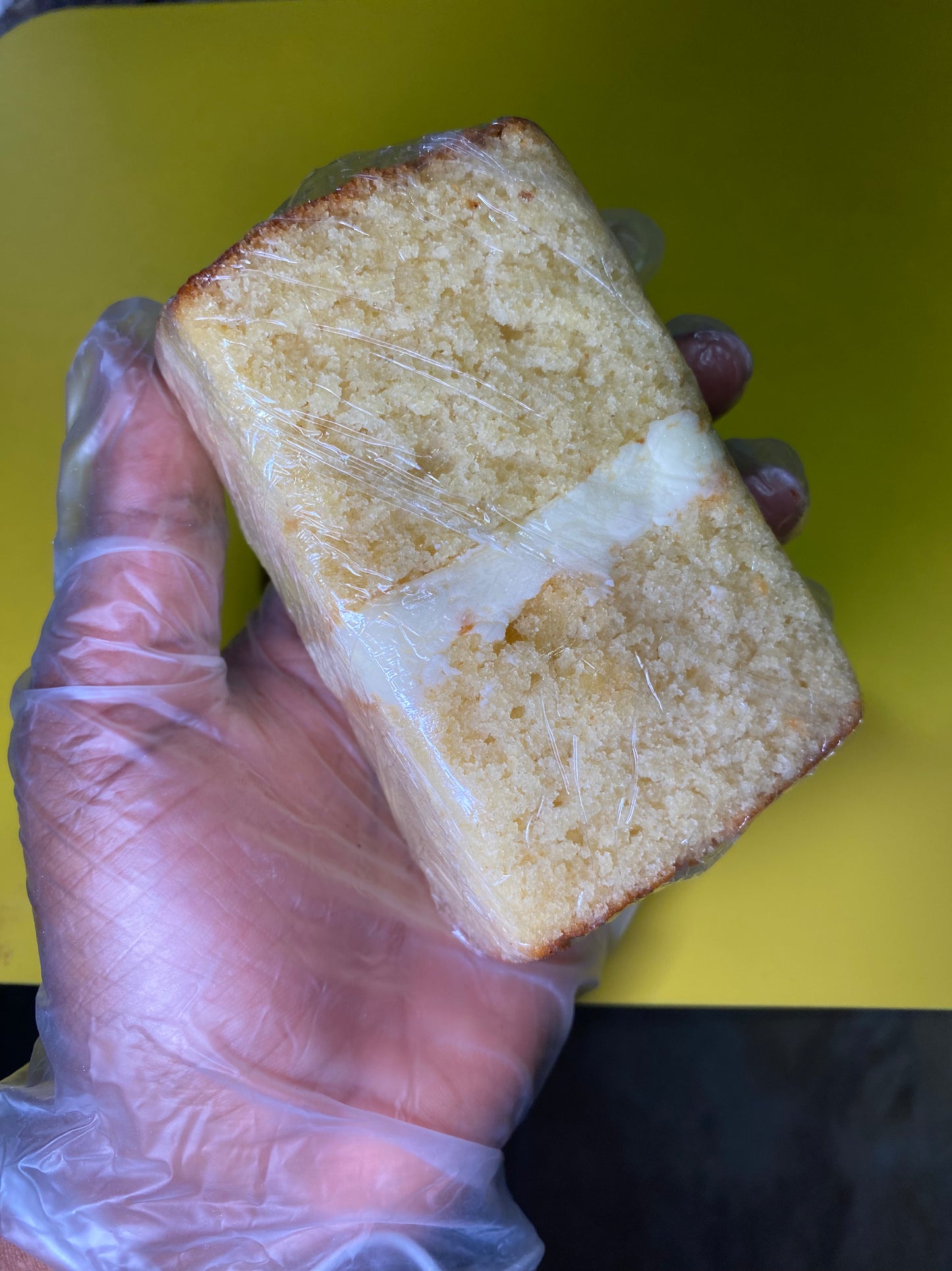 Vanilla Cake Slice (2 Slices)