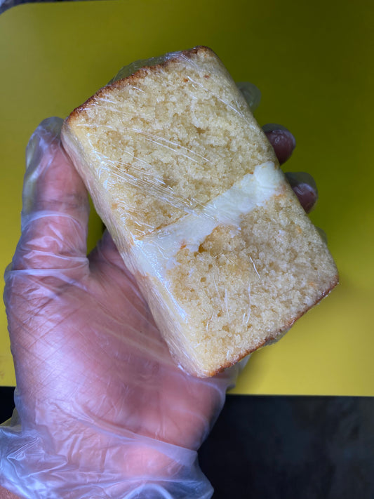 Vanilla Cake Slice (2 Slices)